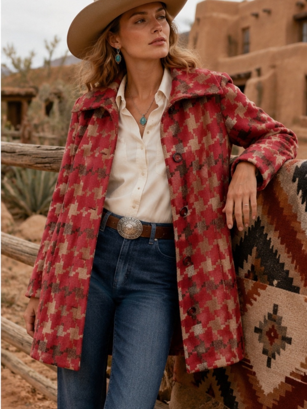 TRIBAL COAT 100% Cotton